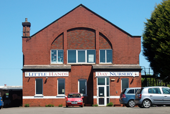 The 1911 Wesleyan Chapel now Little Hands Day Nursery June 2010